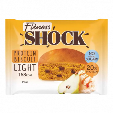 Бисквит неглазированный "Груша"Protein Biscuit Light FitnesShock