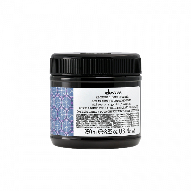 Оттеночный кондиционер Alchemic серебро для натуральных и окрашенных волос Davines