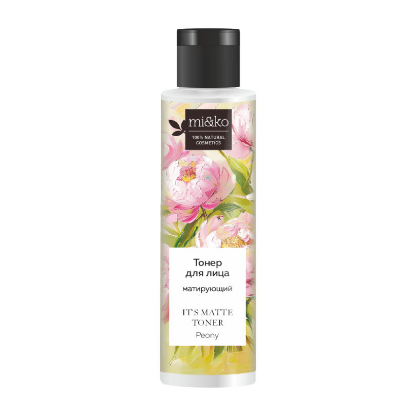 Матирующий тонер It`s matte toner Peony MiKo